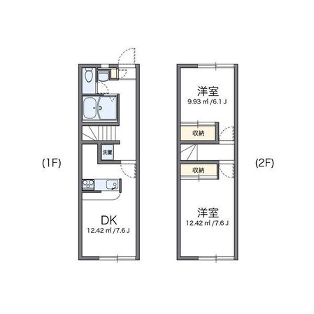 レオパレス吉根の物件間取画像